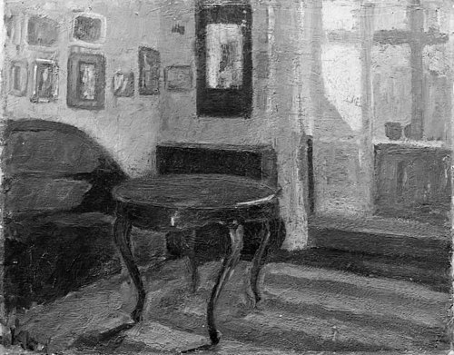 The Artist's Living Room, 1910, Kristian Kongsbøll