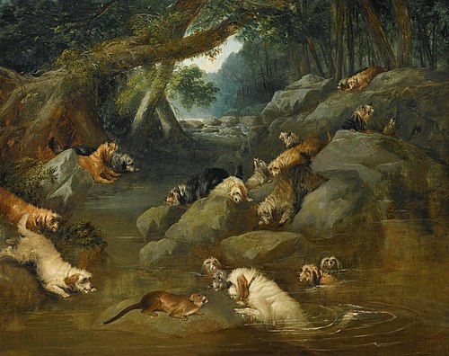 An Otter Hunt, , Philip Reinagle