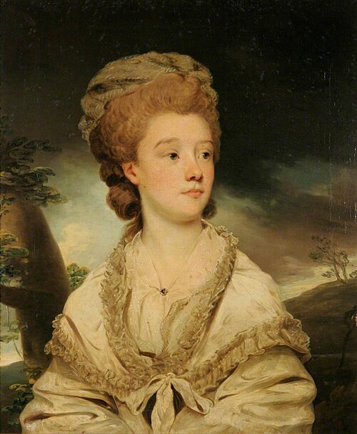 Elizabeth Patteson, née Staniforth (1760–1838), 1781, Philip Reinagle