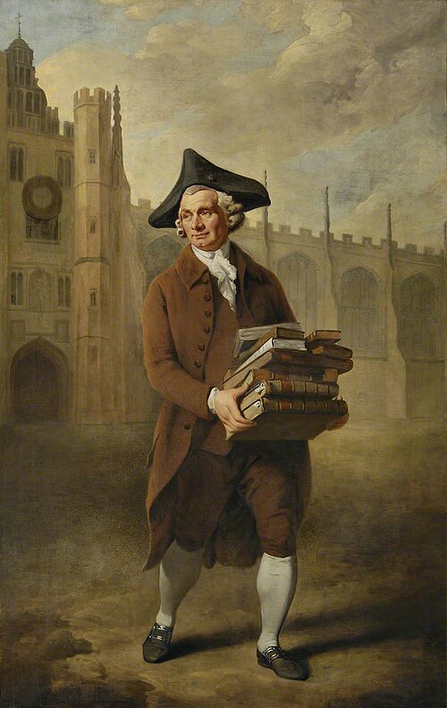John Nicholson (1730–1796), a Cambridge Bookseller Known Universally as 'Maps', 1788, Philip Reinagle