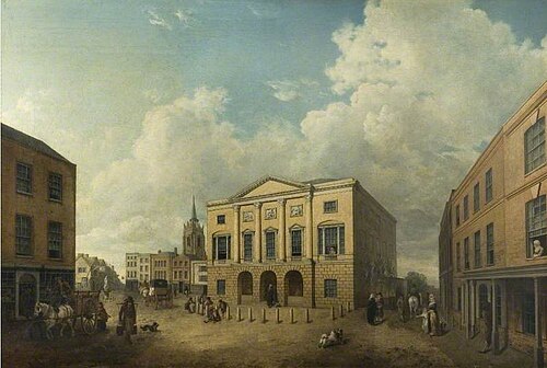 The Shire Hall, Chelmsford, 1794, Philip Reinagle