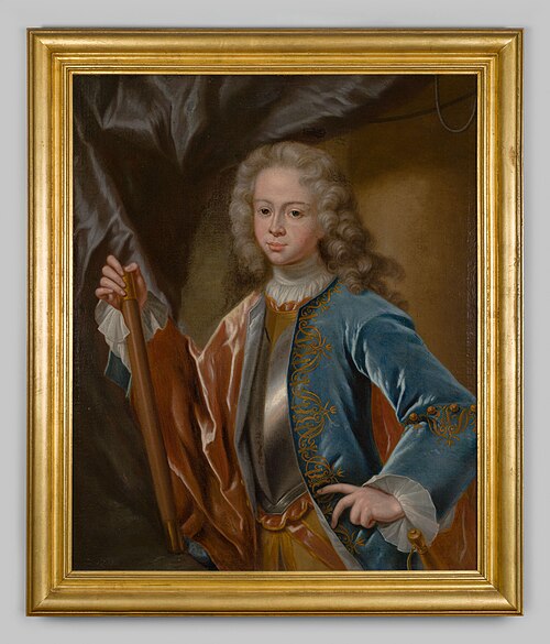 Portret van prins Willem IV van Oranje-Nassau, 1722, Philip van Dijk