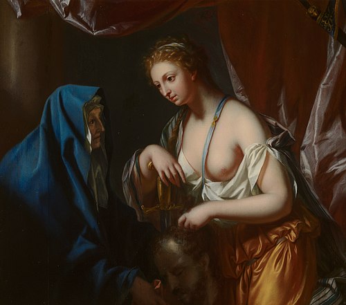 Judith with the Head of Holofernes, 1726, Philip van Dijk