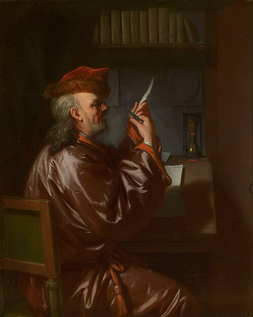 The Bookkeeper, 1725, Philip van Dijk