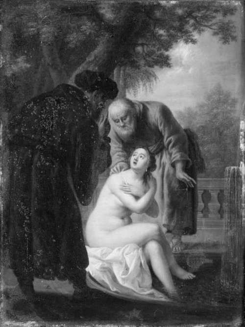 Susanna and the Elders, 1724, Philip van Dijk