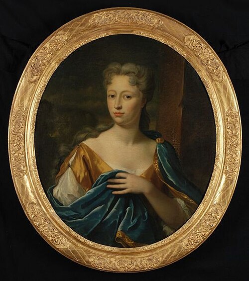 Portrait of an unknown woman, 1712, Philip van Dijk