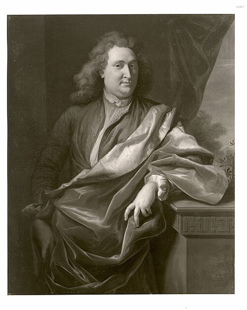 Portrait of a man, 1700, Philip van Dijk