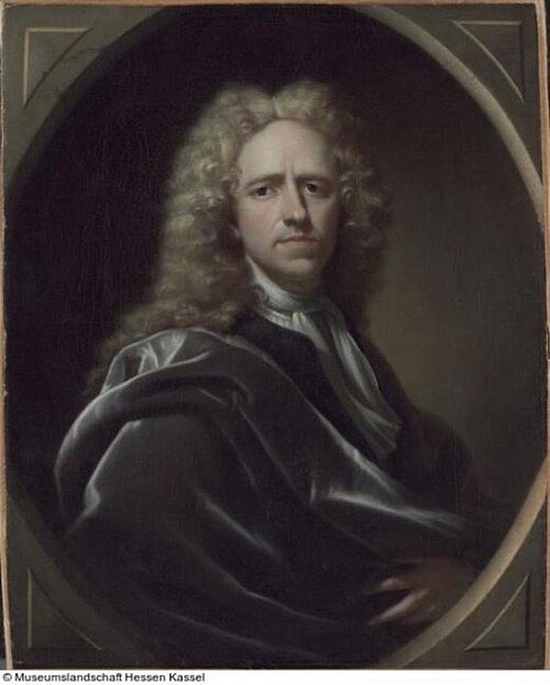Self-portrait c. 1728, 1728, Philip van Dijk