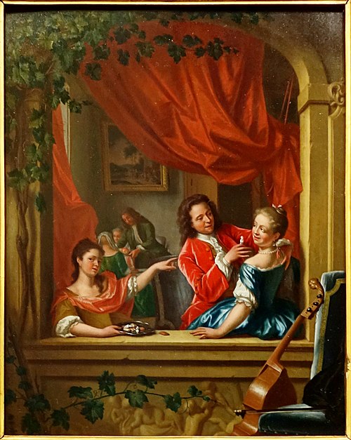 Les Cinq sens, 1800, Philip van Dijk