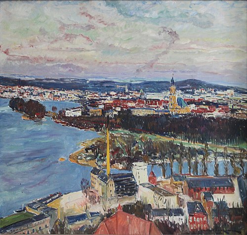 Blick auf Potsdam, 1922, Philipp Franck