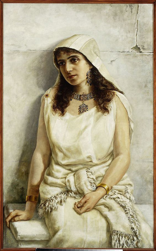 Portrait of a woman, 1885, Maria Gażycz