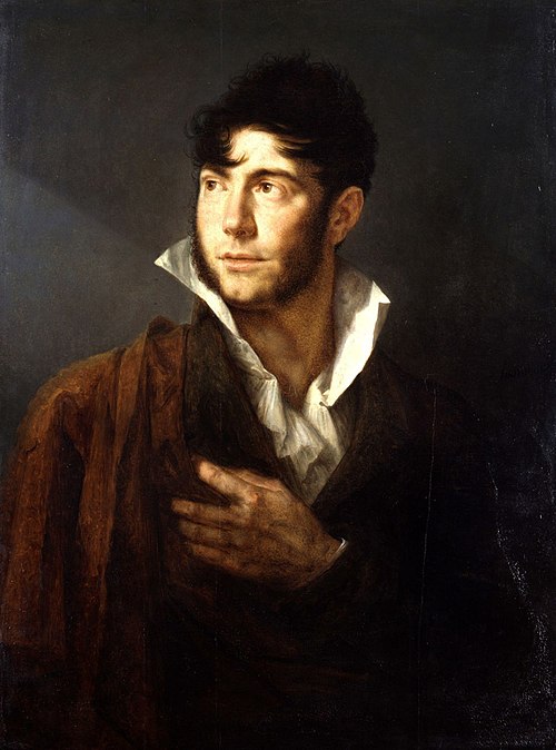 Autoportrait de l'artiste, 1812, Philippe-Auguste Hennequin