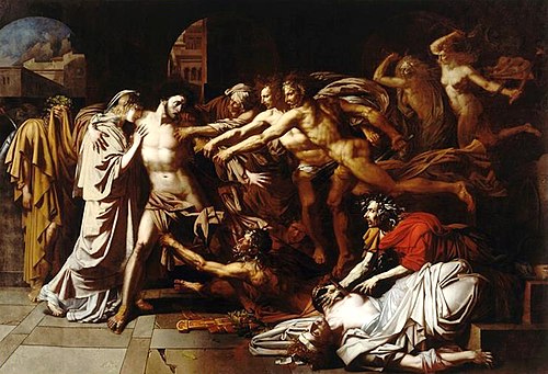 Les Remords d'Oreste, 1800, Philippe-Auguste Hennequin