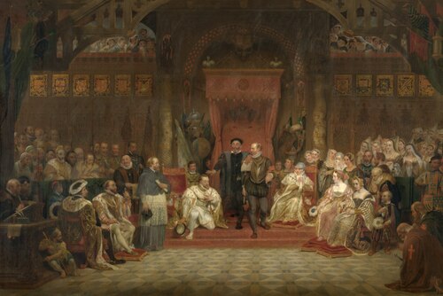 Abdiction of Charles V, 1824, Philippe-Jacques van Bree