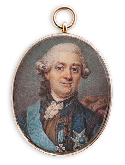 Portrait du Général Fredrik Horn, 1800, Martin Scheffel