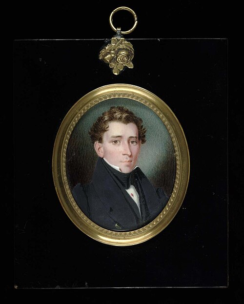 Portrait of a Gentleman, 1835, Hugh Bridport