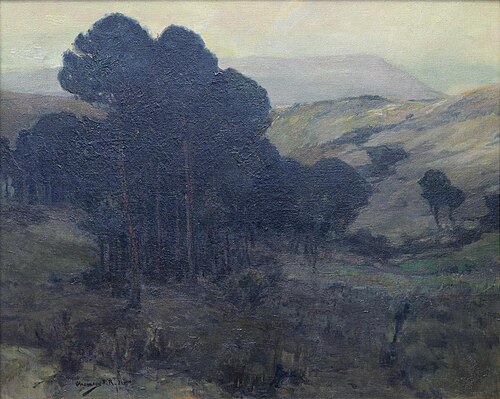 Pines in the Valley, 1895, Chauncey Foster Ryder