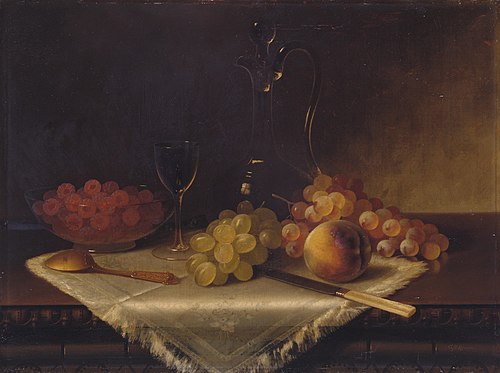 Still Life with Fruit, 1877, Carducius Plantagenet Ream