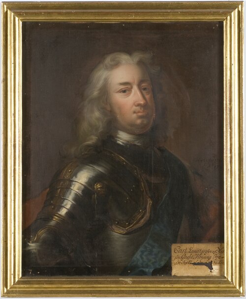 Karl, 1654-1730, lantgreve av Hessen-Kassel, 1726, Herman Hendrik Quiter le jeune