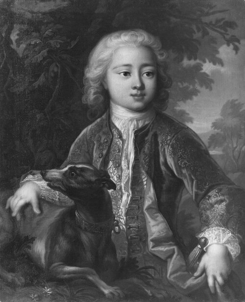 Fredrik II, 1720-1785, lantgreve av Hessen-Kassel, 1727, Herman Hendrik Quiter le jeune