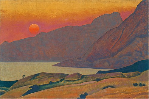 Monhegan, Maine, 1922, Nicolas Roerich
