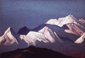 Sacred Himalayas, 1947, Nicolas Roerich