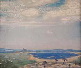 Ancient-landscape, 1910, Nicolas Roerich