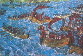 Battle, 1906, Nicolas Roerich