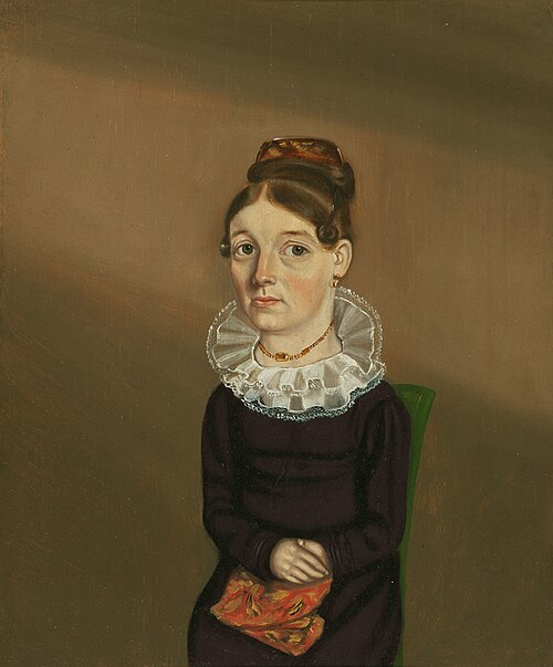 Mrs. William Bonham (Ann Warford), 1825, William Bonnell