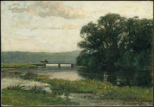 The Aberjona River, Winchester, 1880, Joseph Foxcroft Cole