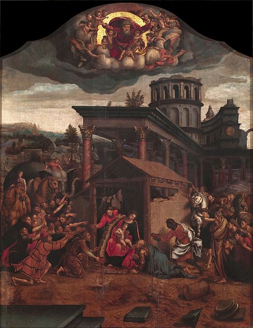 Epiphany, 1550, Maître de Paul et Barnabé