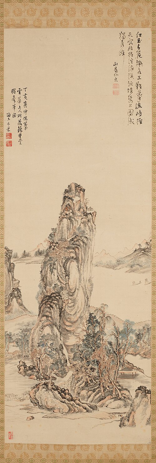 Duxiu Peak, 1827, Mokubei