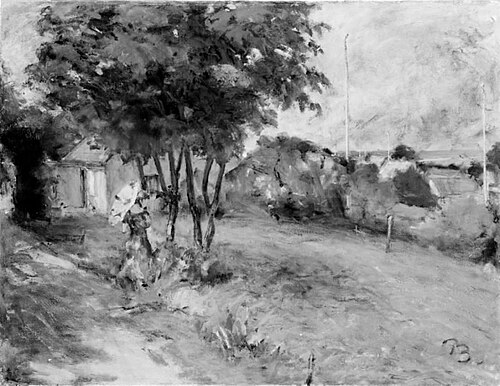 The Pine Path at Gilleleje, 1941, Peter Rostrup Bøyesen