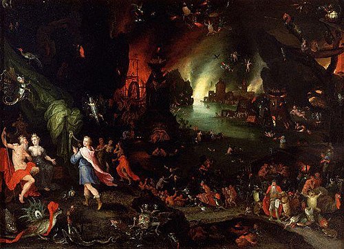 Orpheus in the Underworld, 1597, Jan Brueghel l'Ancien