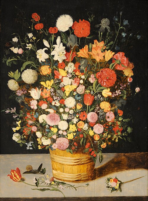 Bouquet de fleurs, 1600, Jan Brueghel l'Ancien
