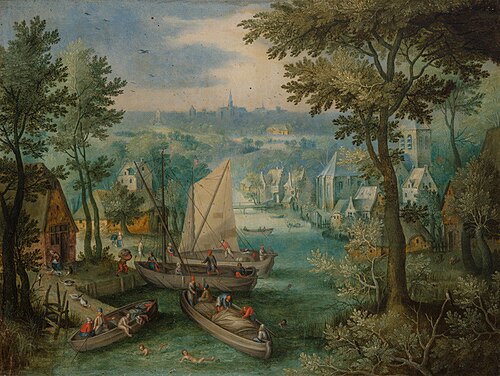 Summer Landspace, , Jan Brueghel l'Ancien