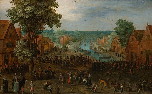Village Kermess, 1609, Jan Brueghel l'Ancien