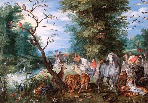 Entry of Animals into the Ark, 1615, Jan Brueghel l'Ancien