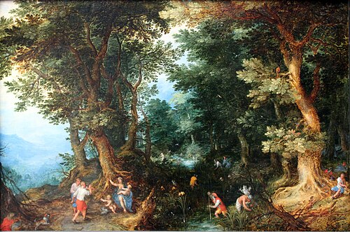 The Mocking of Latona, 1601, Jan Brueghel l'Ancien