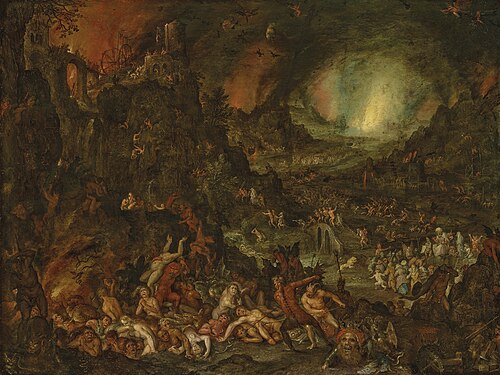 Hell, 1601, Jan Brueghel l'Ancien