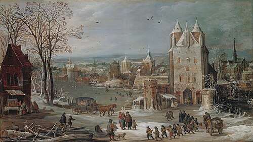 L'hiver, 1612, Jan Brueghel l'Ancien