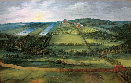 Vue du château de Mariemont, 1612, Jan Brueghel l'Ancien