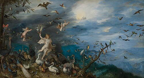 L'Air, 1608, Jan Brueghel l'Ancien