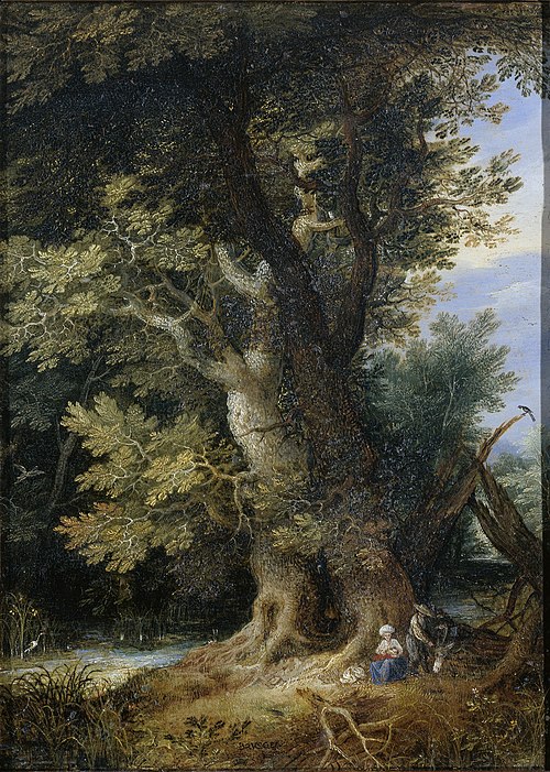 Rest on the Flight into Egypt, 1650, Jan Brueghel the Elder