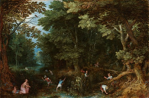 Latona and the Lycian Peasants, 1605, Jan Brueghel the Elder