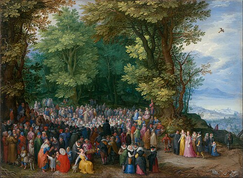 The Sermon on the Mount, 1598, Jan Brueghel l'Ancien