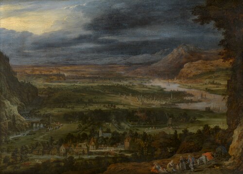 Landscape, , Jan Brueghel the Elder