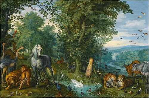 The Garden of Eden, 1610, Jan Brueghel l'Ancien