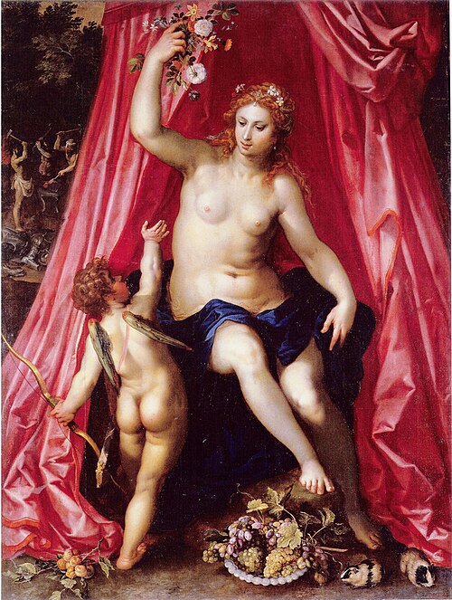 Venus and Cupid, 1600, Jan Brueghel the Elder