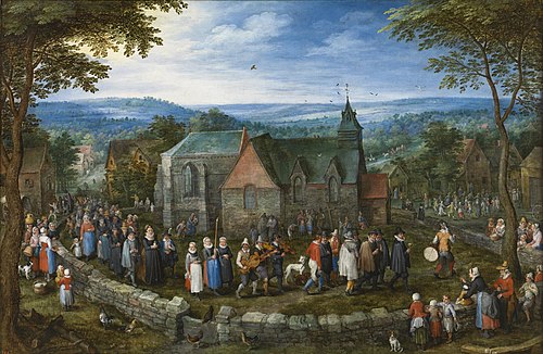 Country Wedding, 1612, Jan Brueghel the Elder